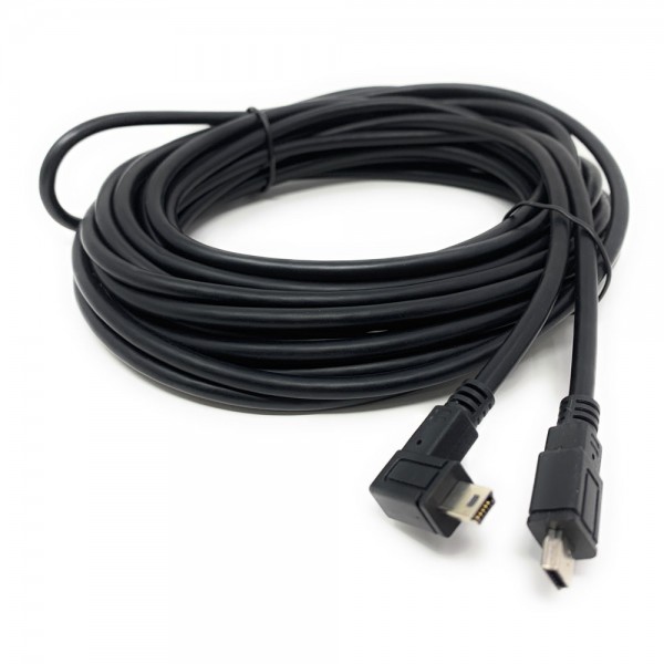 SGCC8SR 8 Meter (26.2 feet) Rear Camera Connection Cable (STRAIGHT + RIGHT) FOR STREET GUARDIAN SG9663DC, SG9663DCPRO, SGGCX2PRO